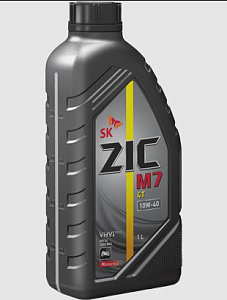 ZIC M7 4T 10W-40  1л (синт) SM масло моторное для мототехники