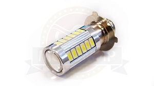 Лампа светодиодная (LED) 12V  (P15D-25-3) 35/35W  33SMD фарная