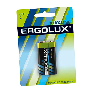 Элемент 6LR61 ERGOLUX 